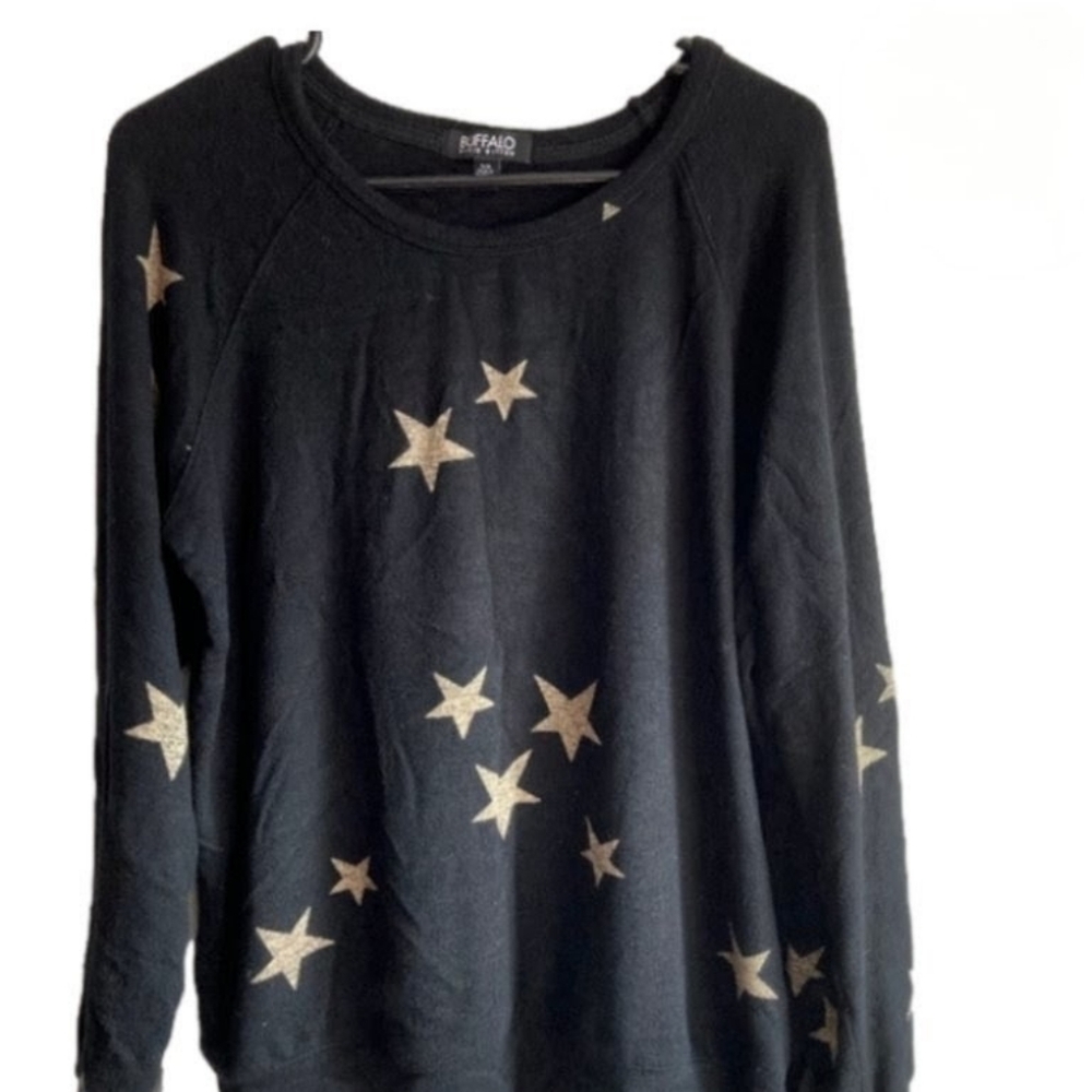 Soft Cozy Star Print Top